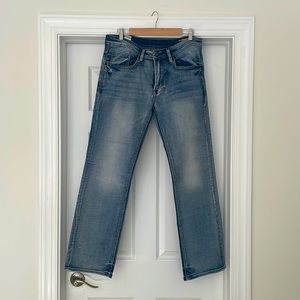 BUFFALO Driven-X Relaxed Straight Stretch Mens Jeans W34